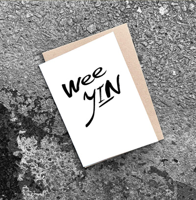 'Wee Yin' Scottish Card