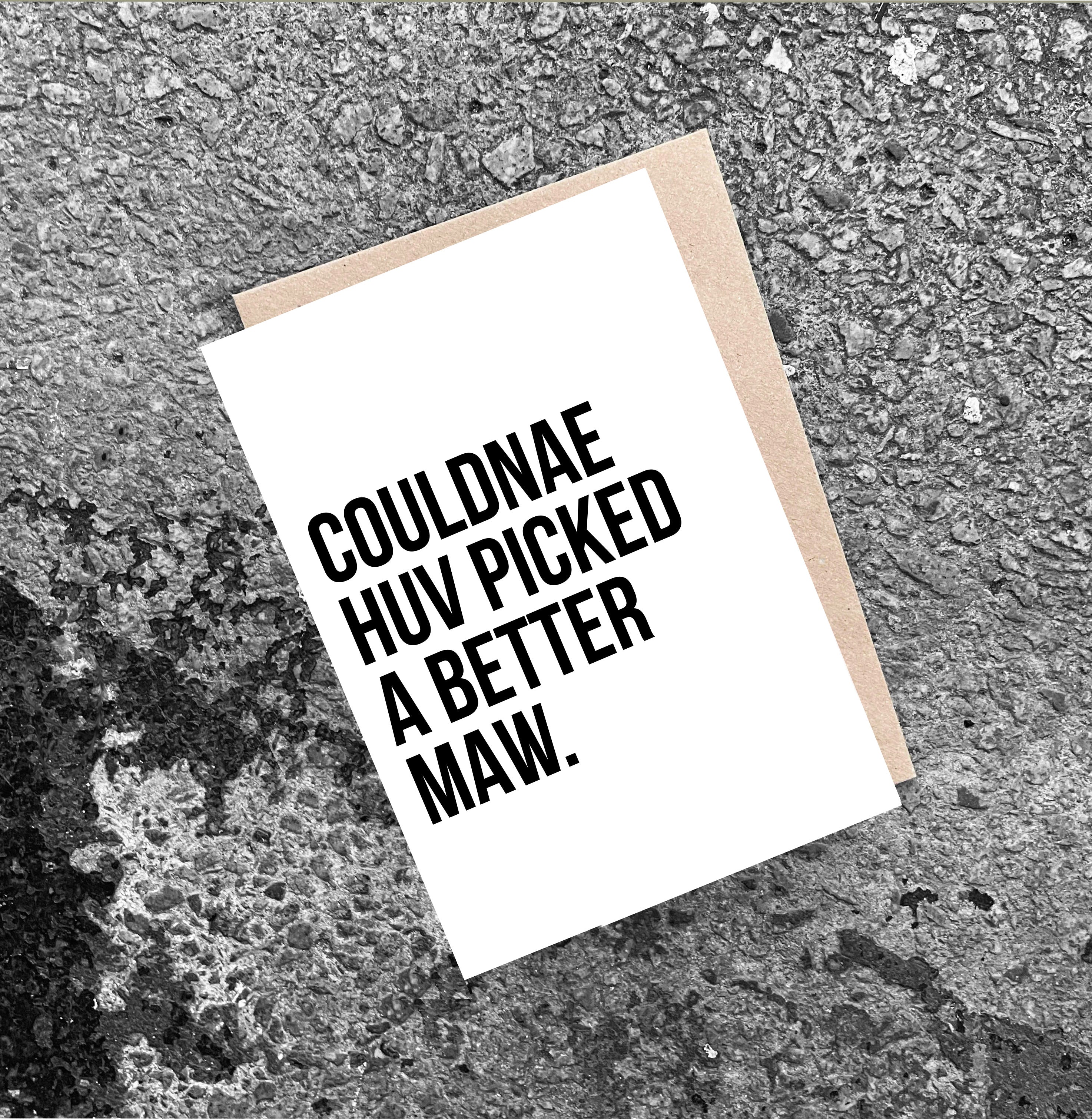 Scottish Cards, Unique Scottish cards, Recycled Cards, Scottish cards for her, Funny Scottish cards, Scottish Cards online, Scottish Sayings, Scottish Gifts, Scottish Cards for women, Scottish Birthday cards, Scottish cards for Mum