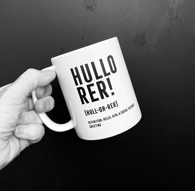 ‘HULLO RER!’ Scottish Definition Mug