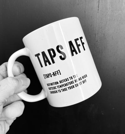 ‘TAPS AFF' Scottish Definition Mug