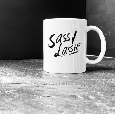 'SASSY LASSIE' Scottish Mug