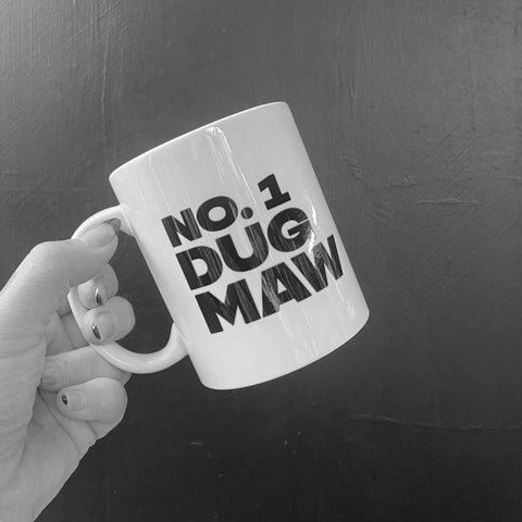 ‘No. 1 Dug Maw’ Scottish Mug